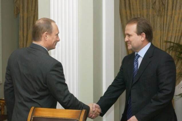 Владимир Путин и Виктор Медведчук