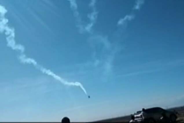 Падение самолета