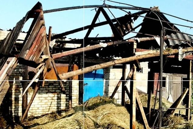 Последствия обстрела Красногоровки