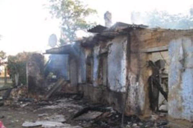 Пожар в Одессе