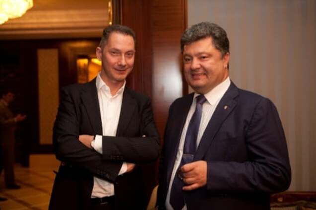 Борис Ложкін і Петро Порошенко