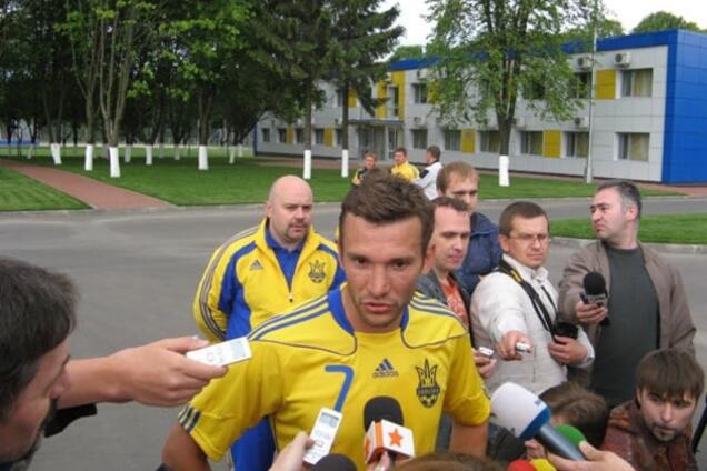 Андрей Шевченко сборная Украины