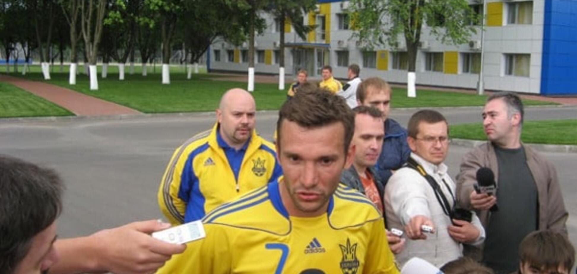 Андрей Шевченко сборная Украины