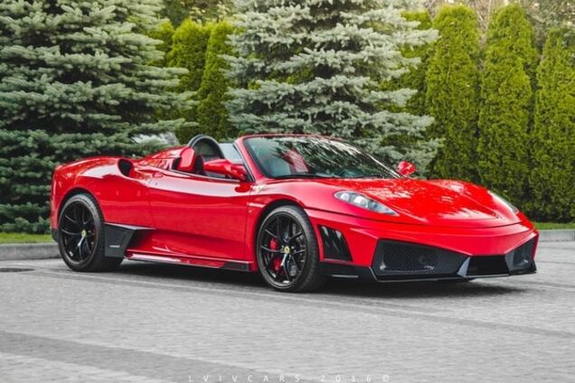 Во Львове была замечена шикарная Ferrari F430 Spider Super Veloce: фотофакт  | Обозреватель | OBOZ.UA