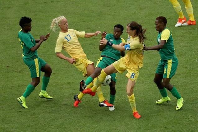 Женский футбольный турнир на Олимпиаде