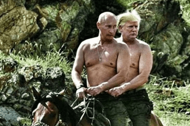 Владимир Путин, Дональд Трамп