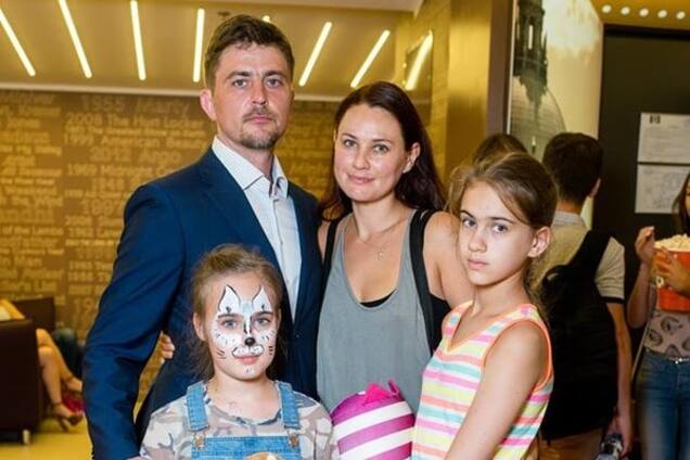 Павел Шилько с семьей