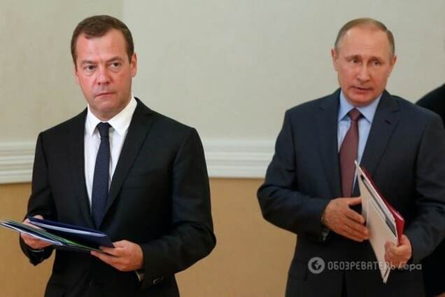 Дмитро Медведєв і Володимир Путін