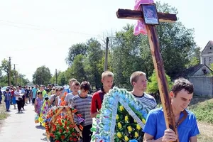 Похороны в Лощиновке