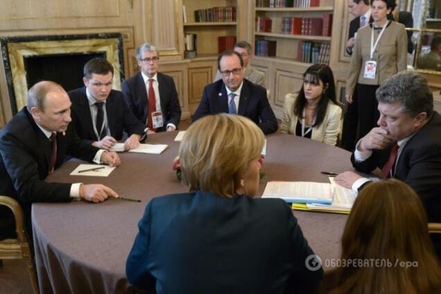 Порошенко и Путин