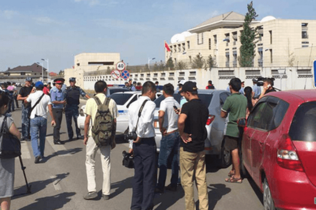 Взрыв в Киргизии