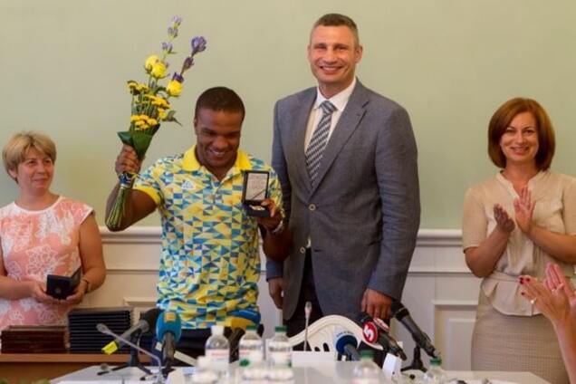 Жан Беленюк и Виталий Кличко