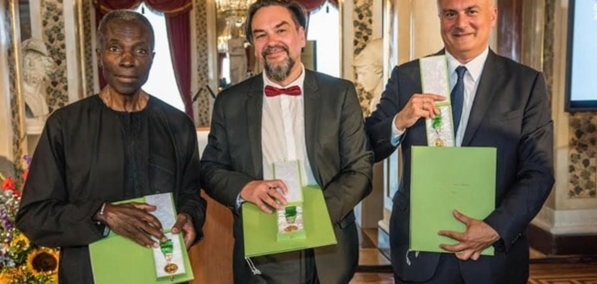 Юрия Андруховича наградили медалью Гете