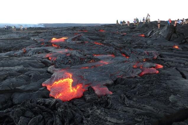 Вулкан Килауэа на Гавайях