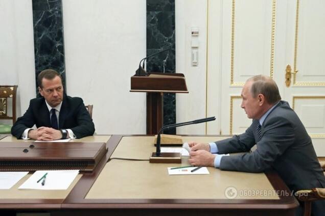 медведев путин
