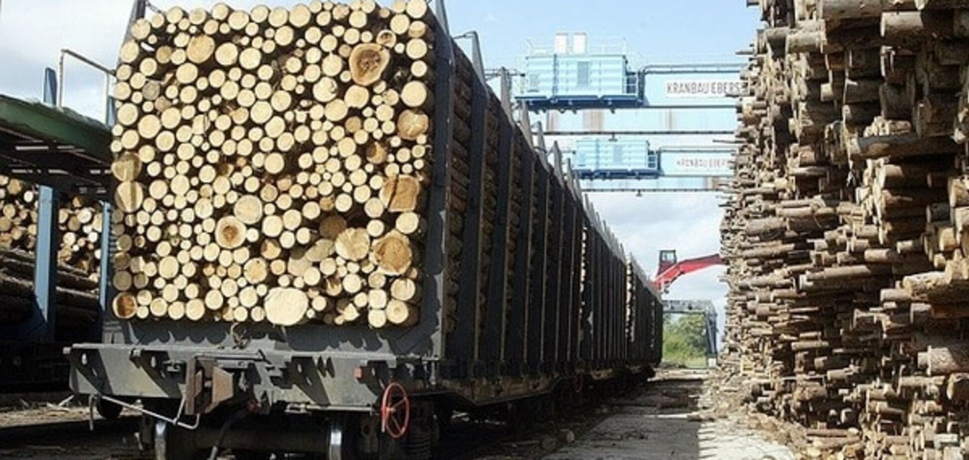 Экспорт леса из Украины