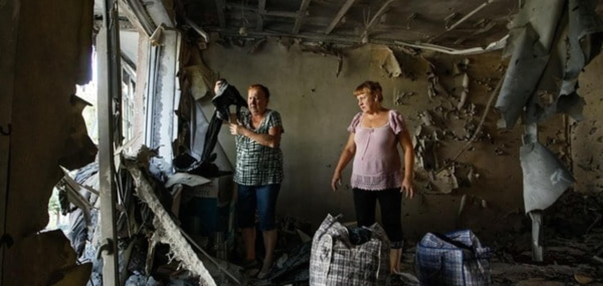 донбасс развалины