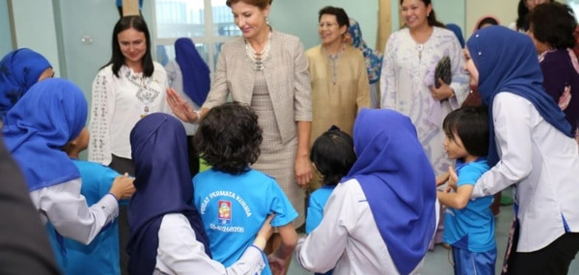 Марина Порошенко в Малайзии