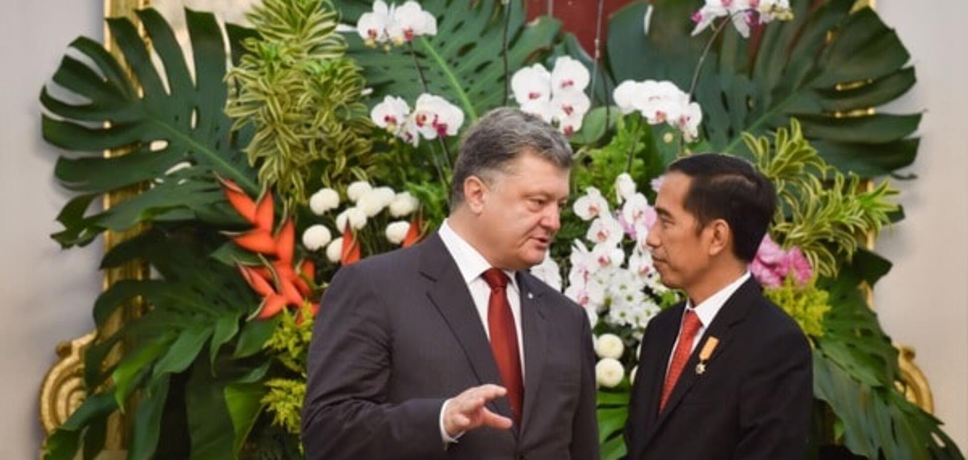 Петр Порошенко и Джоко Видодо