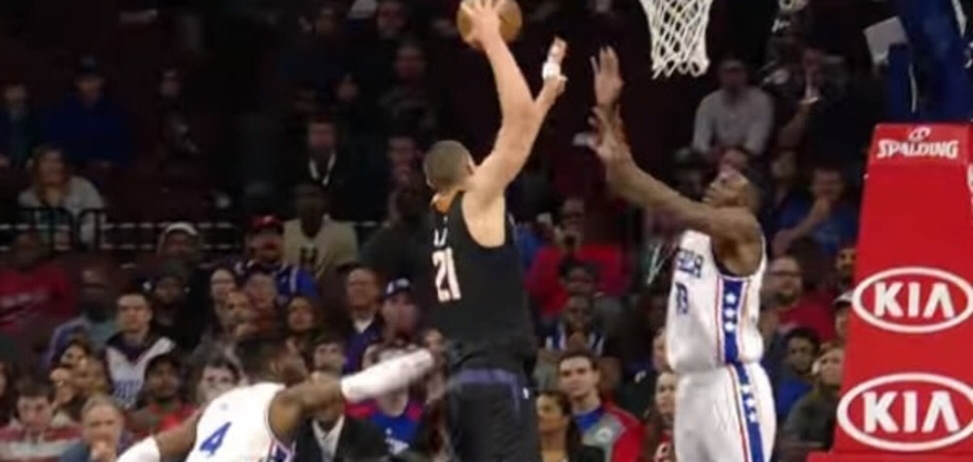 Алексей Лэнь НБА данк