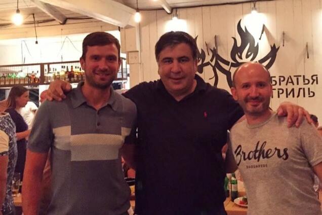 Михеил Саакашвили в Аркадии