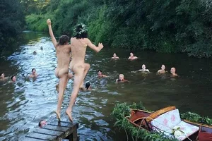 Чарли Гилмор с женой