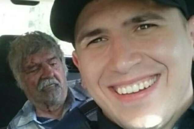 Скандал с полицейским в Краматорске