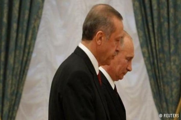 Ердоган прибув до Путіна