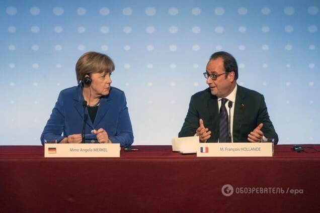 Ангела Меркель і Франсуа Олланд