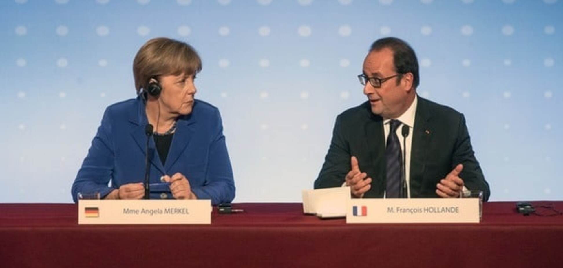 Ангела Меркель і Франсуа Олланд