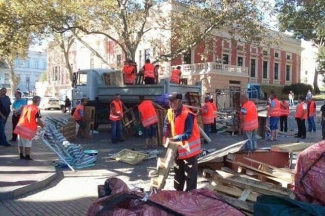 антитрухановский майдан разогнали