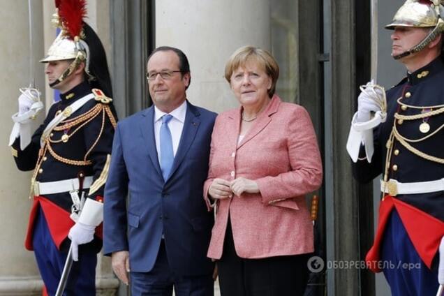 Меркель і Олланд