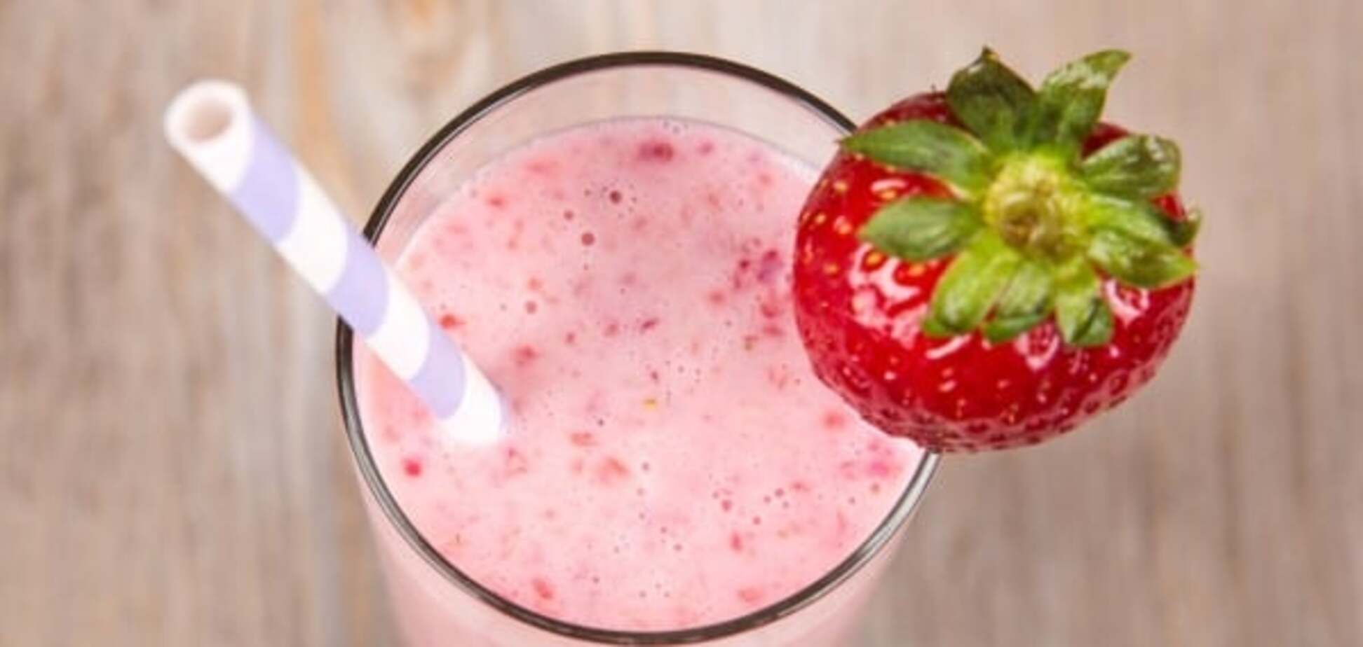 смузи клубника