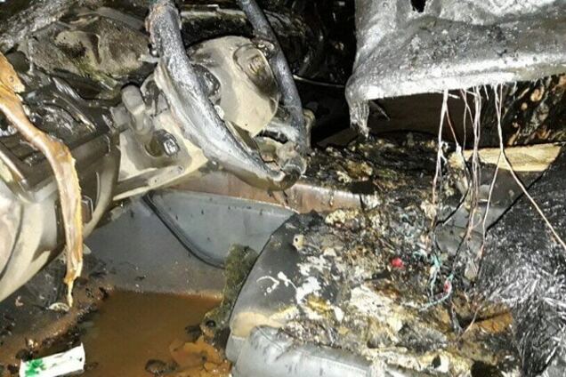 Сожгли машину депутата