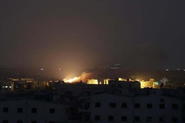 Удар по Сирии