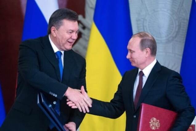 Виктор Янукович и Владимир Путин