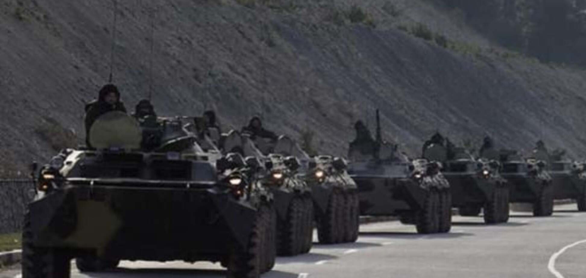 Під Сімферополем помітили скупчення російської військової техніки