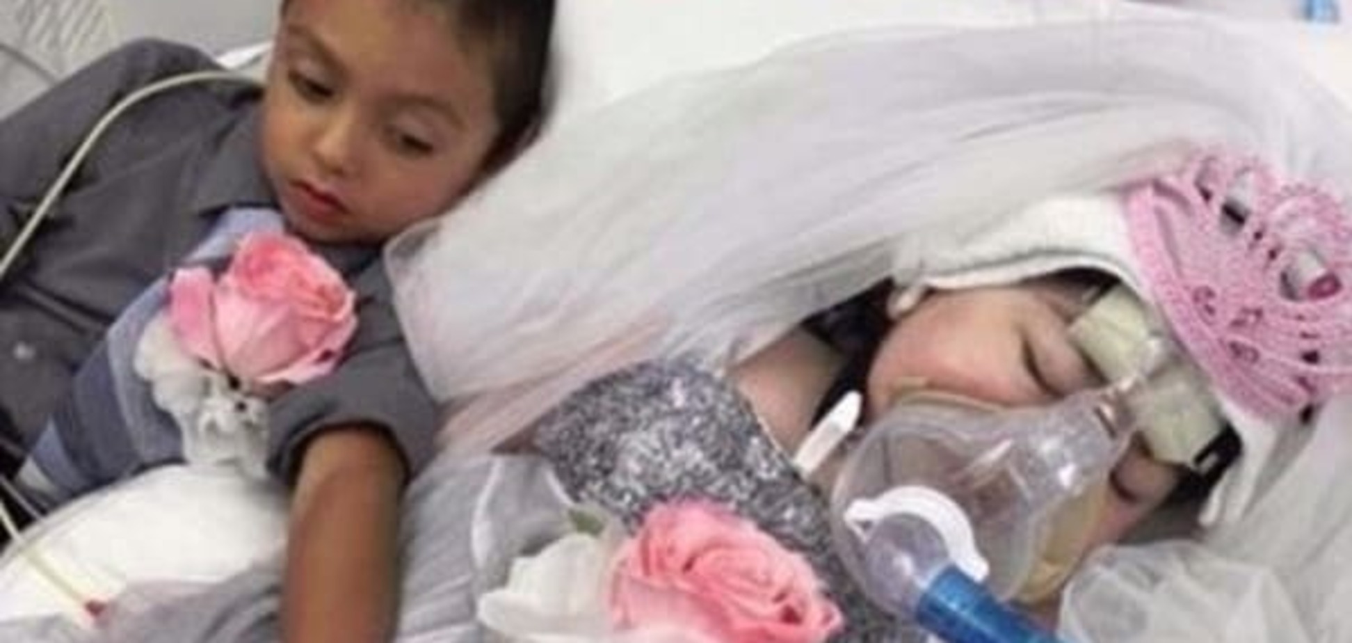 Исполнилась мечта: в США умирающая 5-летняя девочка вышла замуж