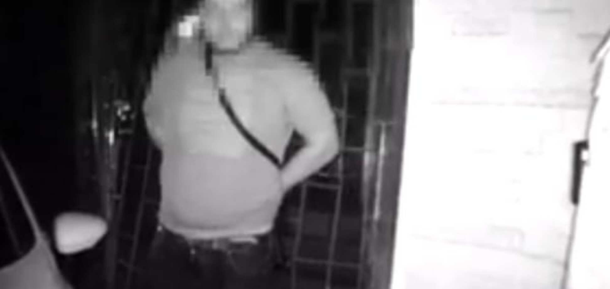 Опубликовано видео поимки пьяного прокурора, устроившего ДТП в Мукачево