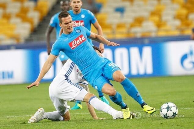 'Динамо' - 'Наполи': обзор матча