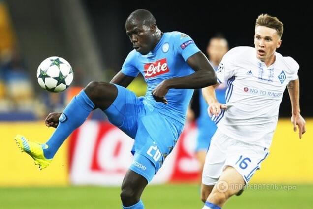 'Динамо' - 'Наполи': видео голов