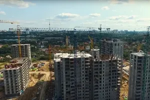 Строительно-монтажные работы на площадках "Киевгорстроя" возобновлены