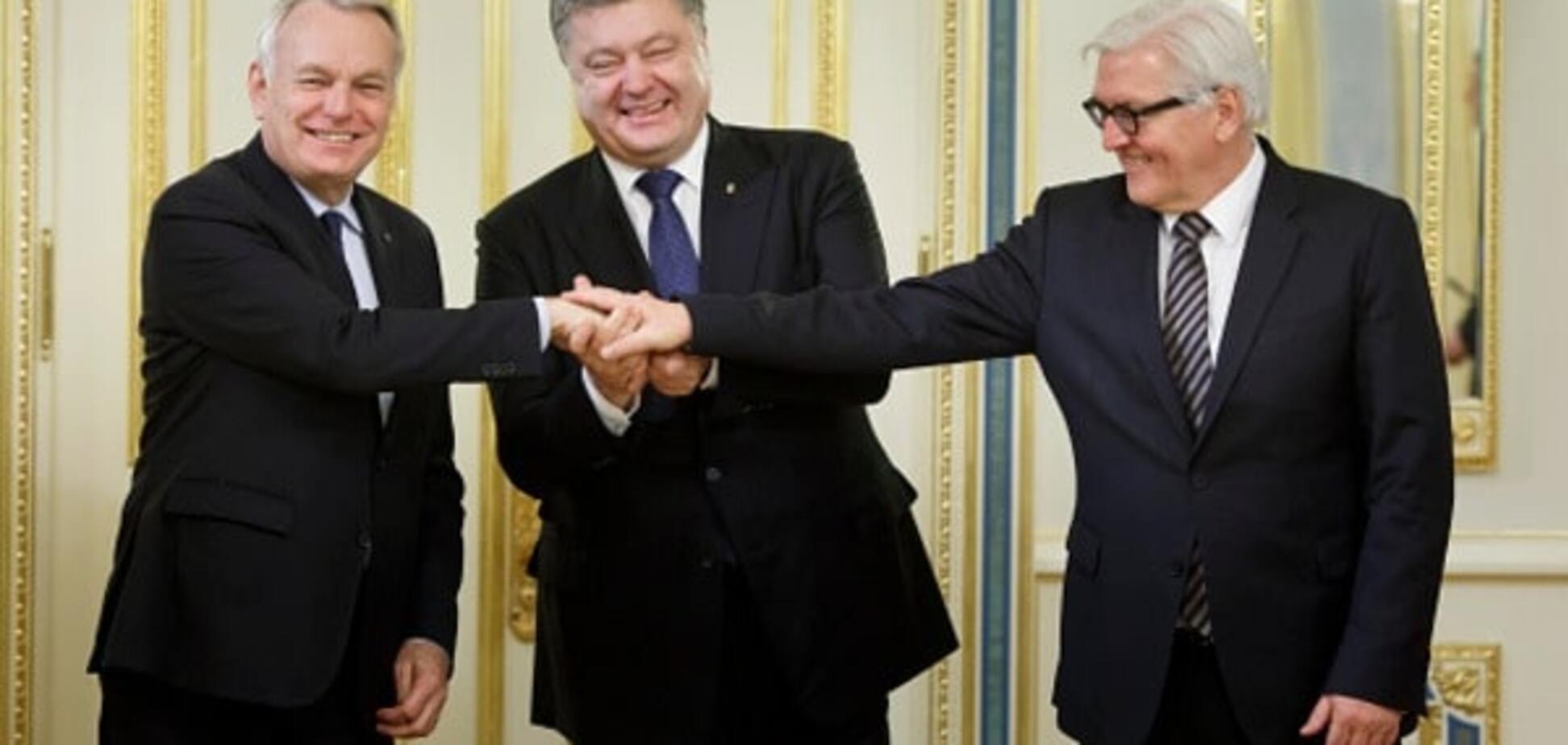 Стало известно, о чем Порошенко будет говорить с главами МИД Германии и Франции