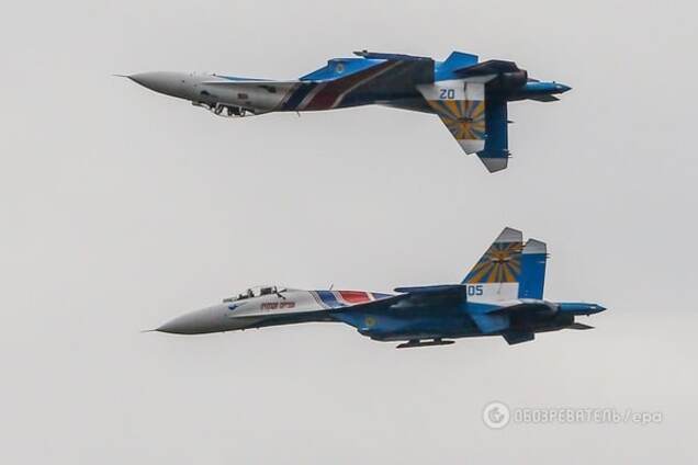 Депутат заявил о полетах российской авиации над Донбассом, военные опровергли