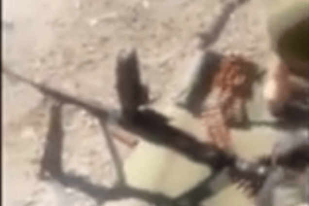 Бойцы АТО на Донбассе получили неисправный пулемет. Опубликовано видео