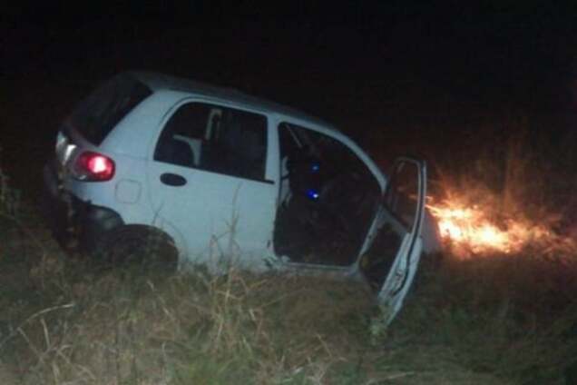 На Киевщине пассажиры с ножом угнали такси