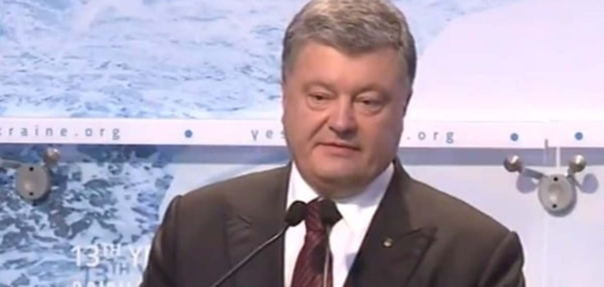 Порошенко: я буду первым, кто поддержит отмену санкций с России