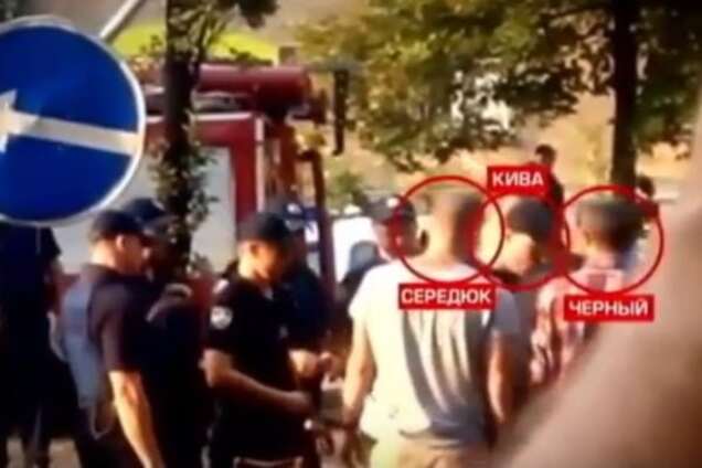 Журналисты 'Подробностей' показали на видео лица поджигателей телеканала 'Интер'