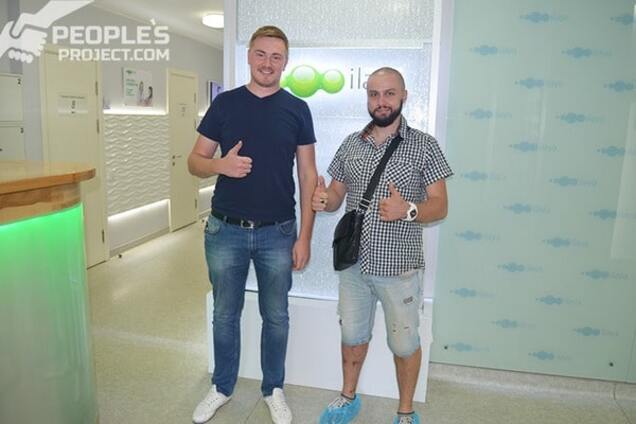 Дивовижне зцілення: боєць АТО, який майже втратив ногу, ходить на власних двох