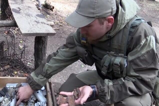Будни 'перемирия' на передовой: бойцы АТО показали 'подарки русского мира'